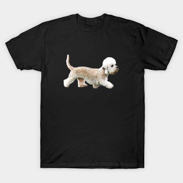 Dandie Dinmont terrier T-Shirt by ElegantCat